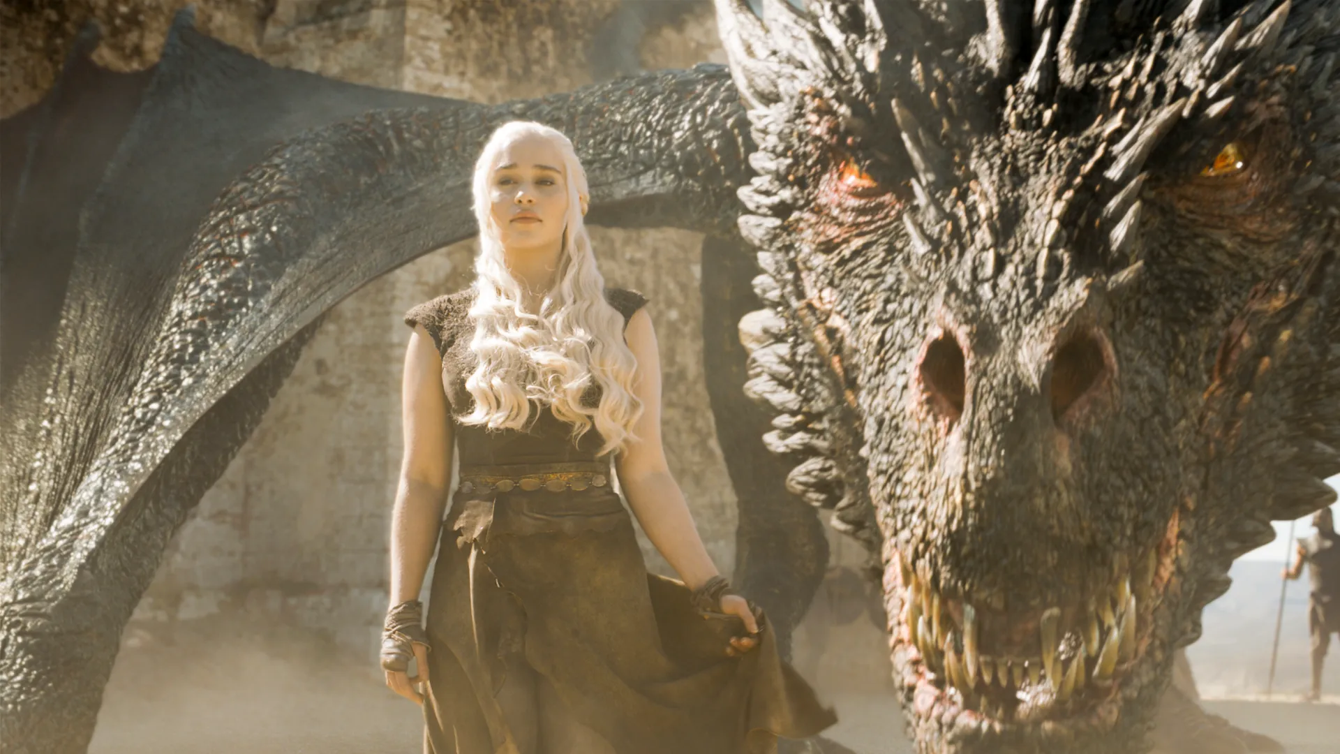 Daenerys and Drogon