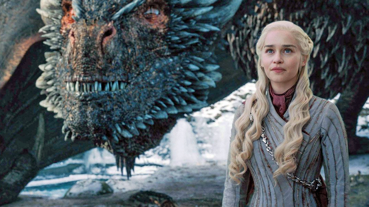 Daenerys and Drogon